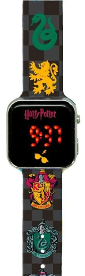 Ora dore Harry Potter HP 4118, dizajn tematik, për fëmijë dhe të rritur, shumëngjyrëshe