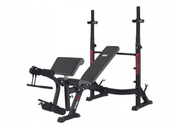 Stol force BH Fitness Optima Press, i rregullueshëm, kapacitet 50kg, i zi
