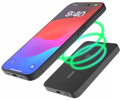 Powerbank FIXED MagZen 5 Crystal Qi2, 5000mAh, MagSafe, i zi - 3