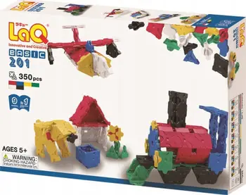 Lodër ndërtuese Educational Blocks Basic 201, 350 copë, SNAP & CLICK, shumëngjyrëshe