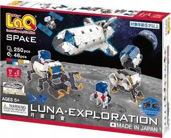 Blloqe edukative LAQ Lunar Exploration, 250 pjesë, Space World