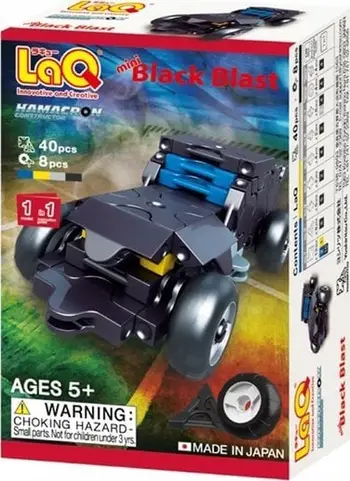 Konstruktori LaQ Mini Black Blast, set edukativ, i zi