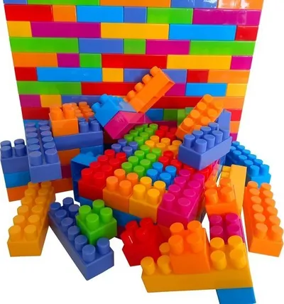 Set lodrash ndërtimi Premium Blocks, 300 pjesë, shumëngjyrëshe - 5