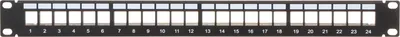 Patch panel Digitus PP-24/FX/C, 1U, 24 porta keystone, i zi - 2