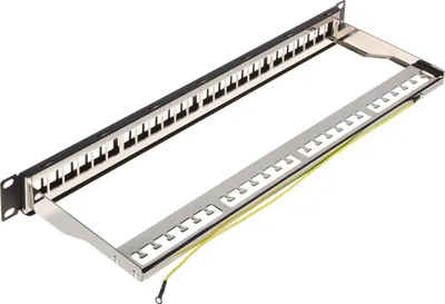 Patch panel Digitus PP-24/FX/C, 1U, 24 porta keystone, i zi - 3