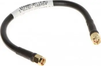 Kabllo SMA-W në SMA-W, 0.2m, e zezë