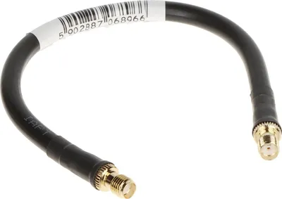 Kabllo koaksiale RF SMA-G në SMA-G H155, 0.2m, e zezë - 2
