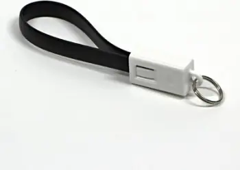 Kabllo USB-A - microUSB, 0.2 m, e zezë