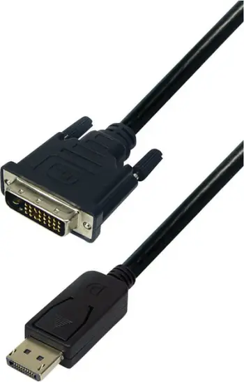 Kabëll adapter DisplayPort në DVI-D 2m, i zi