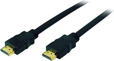 Kabllo HDMI No-Name 3m HighSpeed 4K, e zezë - 1