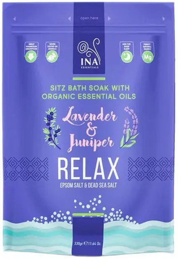 Kripë banjo Ina Essentials Sali Relax, livandë dhe dëllinjë, 330g