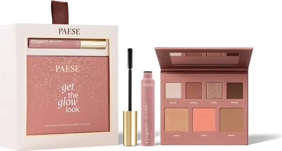 Set për grim Paese Double Glow Look për femra, 2 copë - 1