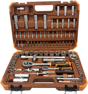 Set veglash Forstime 94 copa, kokëza 1/4" 1/2", 4-32 mm, në kuti