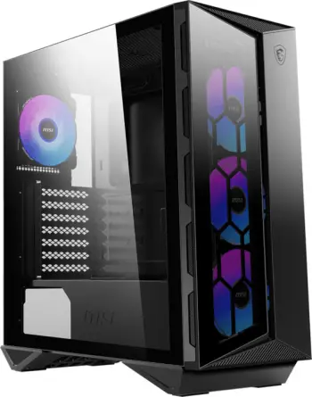 Kasë kompjuteri MSI MPG GUNGNIR 110R, e zezë
