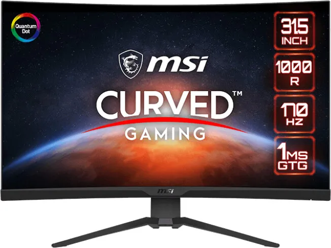 Monitor MSI Gaming MAG 325CQRF-QD, 31.5", QHD - 2