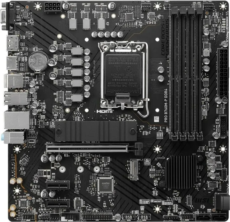 Pllakë amë MSI PRO B760M-P DDR4 - 2