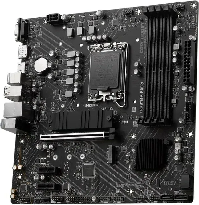 Pllakë amë MSI PRO B760M-P DDR4 - 3