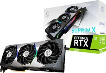 Kartë Grafike MSI GeForce RTX 3080 Ti SUPRIM X 12G, 12GB GDDR6X, LHR