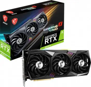 Kartë grafike MSI GeF RTX 3070 Ti GAMING X TRIO 8GB, LHR