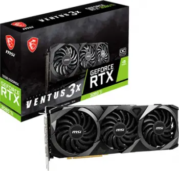 Kartelë grafike MSI GeForce RTX 3080 Ti VENTUS 3X 12G OC NVIDIA 12 GB GDDR6X