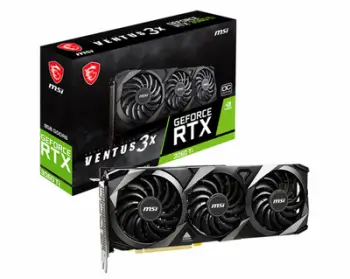Kartë grafike MSI GeForce RTX 3060 TI VENTUS 3X 8G OC LHR