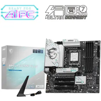 Pllakë Amë MB Intel LGA1851 MSI B860 GAMING PLUS WIFI