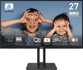 Monitor MSI PRO MP275PDE / 27″ / 1920×1080 / 100Hz / 4ms / IPS / i zi
