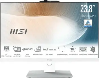 Kompjuter All-in-One MSI Modern AM242P 1M-1206DE, i3-100U, 16GB, 256GB, 23.8", bardhë