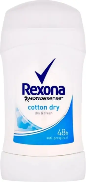 Deodorant Stick Rexona, Cotton Dry 48H, 40 g