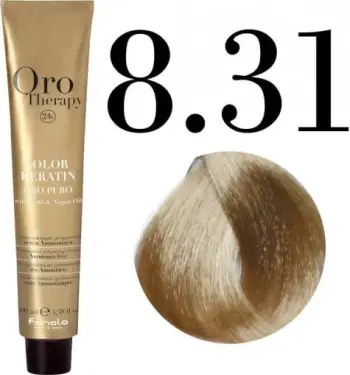 Ngjyrë për flokë Fanola Oro Therapy, 8/31, 100 ml