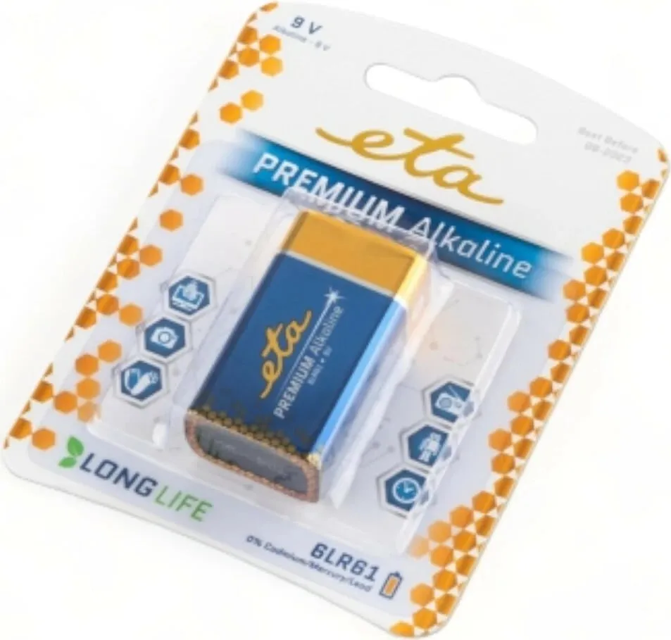 Bateri Eta Premium Alkaline - 1