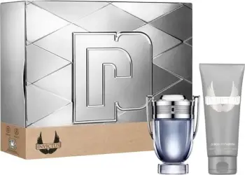 Set Eau De Toilette Paco Rabanne, Invictus 100 ml + Xhel dushi 100 ml