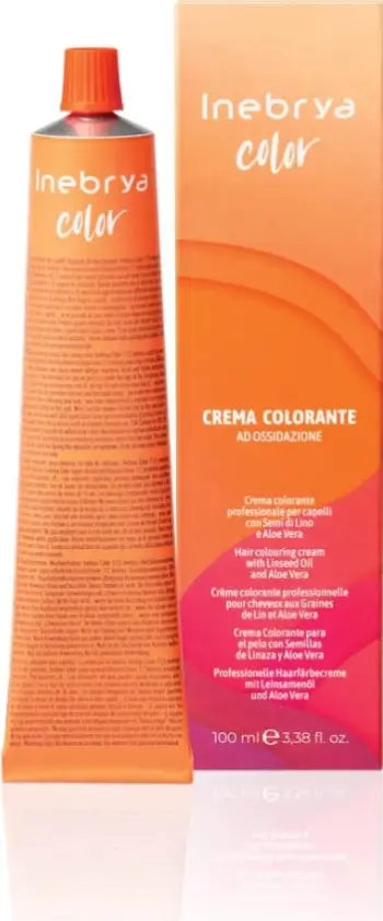 Ngjyrë për flokë Inebrya, 7/34 Bionde Bakër, 100 ml