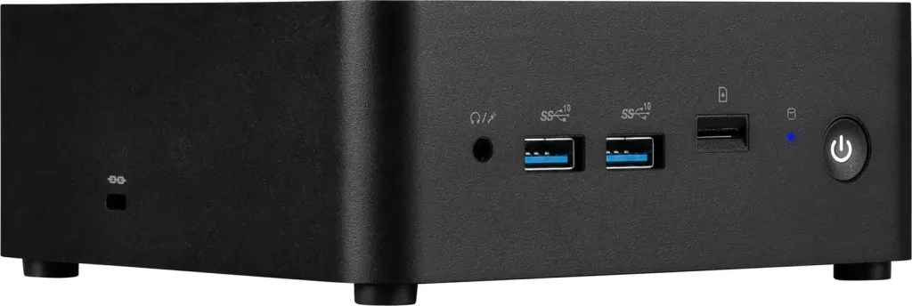 Mini PC MSI Cubi NUC 1MG-008BDE, Intel SoC, DDR5-SDRAM, 0.84L, e zezë - 6