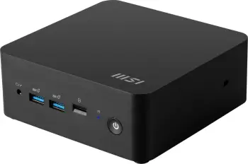 Mini PC MSI Cubi NUC 1MG-008BDE, Intel SoC, DDR5-SDRAM, 0.84L, e zezë