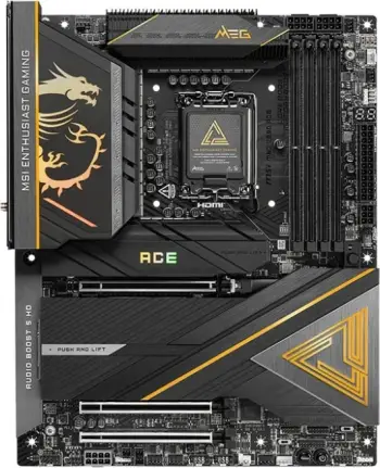 Pllakë amë MSI MEG Z890 ACE, Intel, LGA 1851, 256 GB, DDR5-SDRAM, e zezë