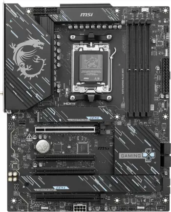Pllakë amë MSI X870 GAMING PLUS WIFI, Socket AM5, DDR5, 128 GB, e zezë