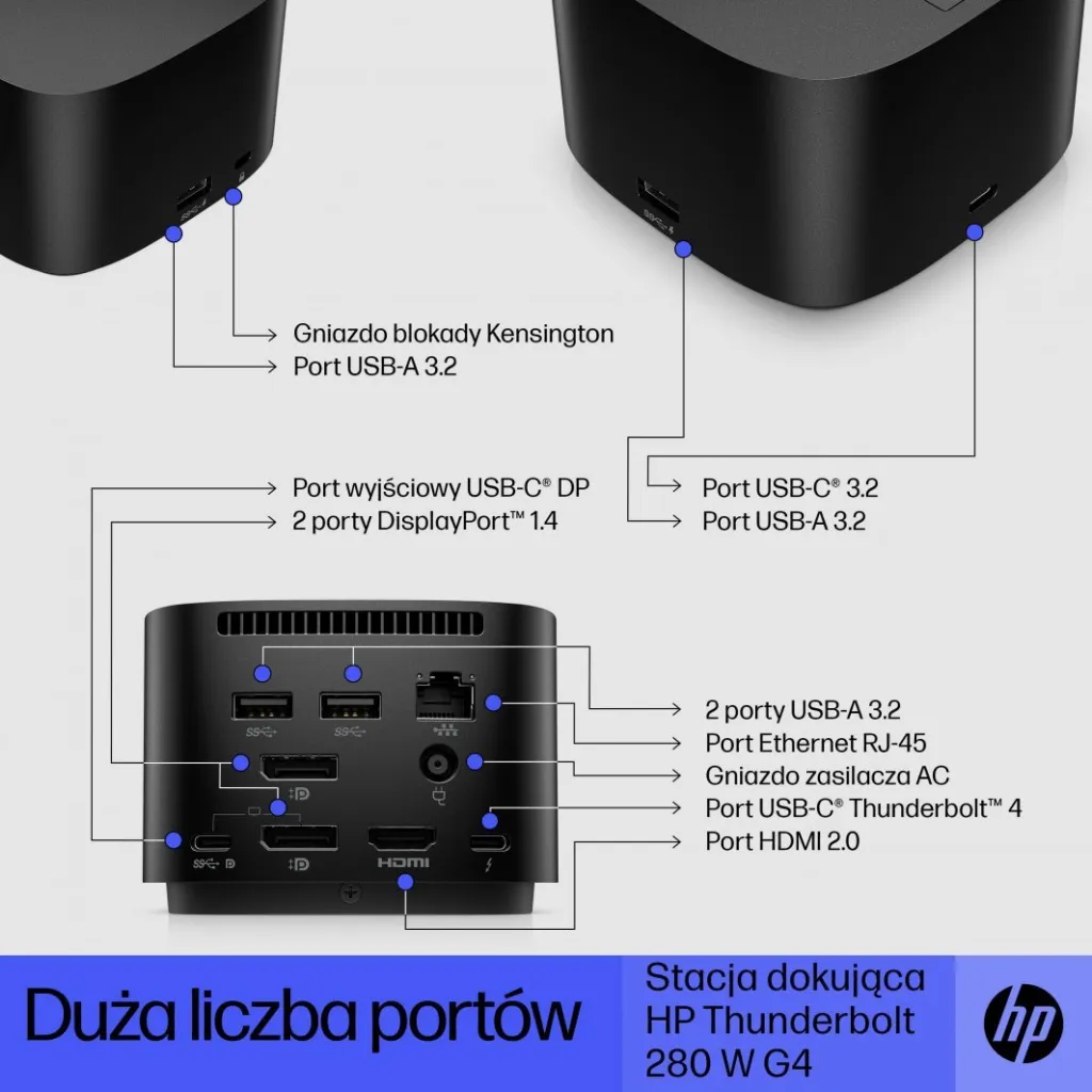 Replikator HP Thunderbolt 4 Dock - 12