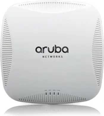 Access Point HP Aruba IAP-215 (JL186A), 6x Antenna, WPA2, Wifi4, e bardhë