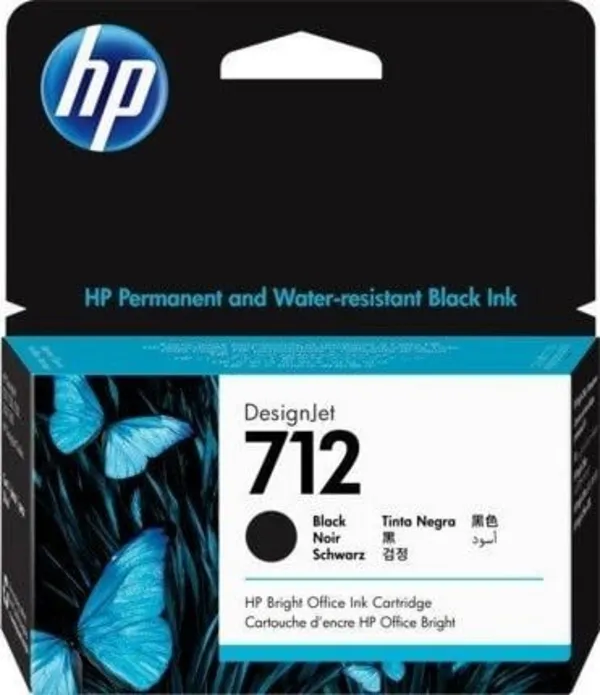 Ngjyrë për printer HP HP3ED70A Ink Cartridge Designjet, e zezë - 1
