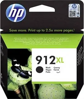 Ngjyrë printeri HP 912XL, 21.7ml, e zezë