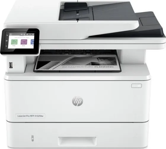 Printer multifunksional HP LaserJet Pro 4102DW, i bardhë - 2