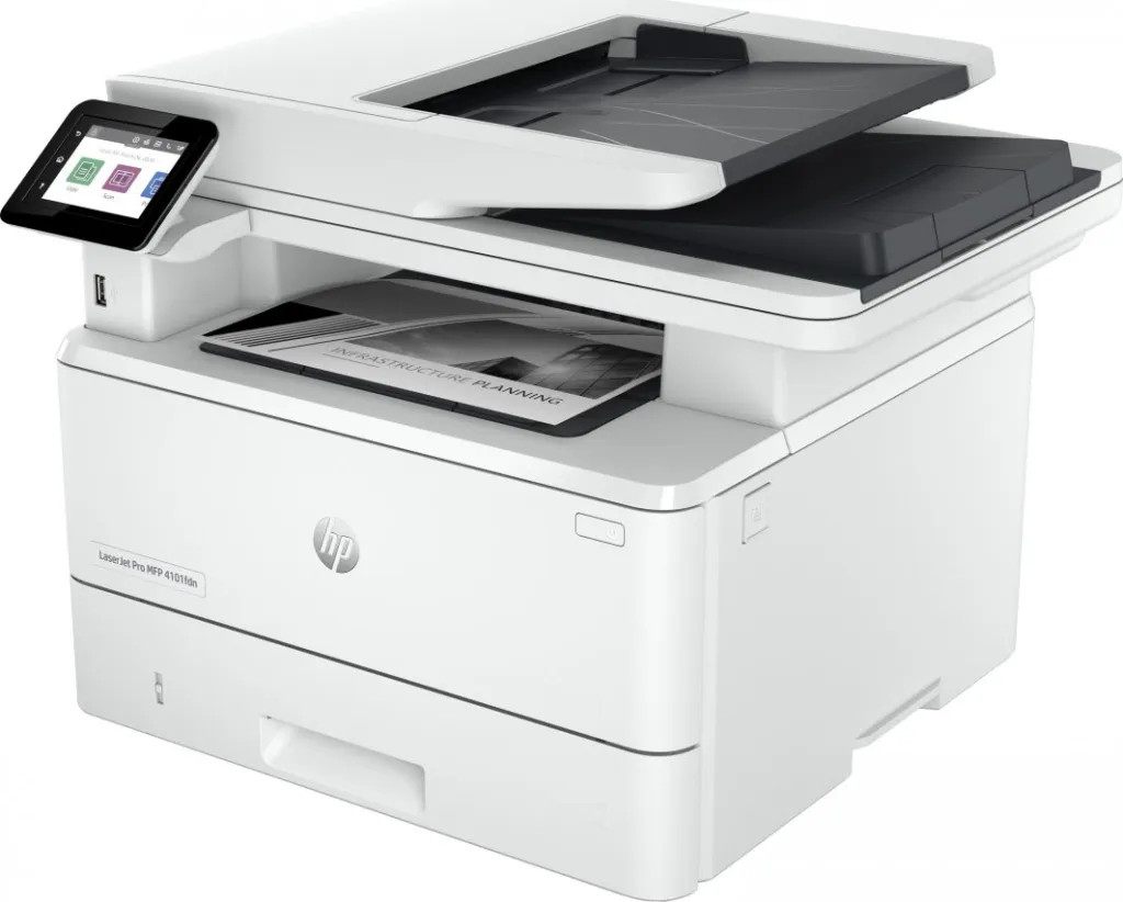 Printer multifunksional HP LaserJet Pro 4102DW, i bardhë - 6