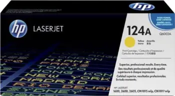 Toner printeri HP 124A, i verdhë