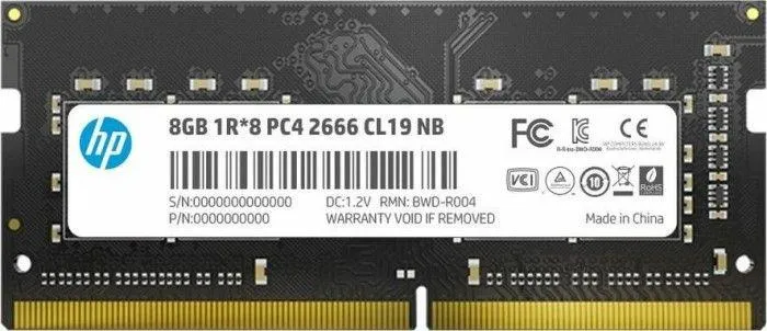 Memorie Ram HP SODIMM, DDR4, 8GB, 2666MHz, CL19 - 1