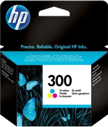 Kartush bojë, HP, 300 CC643EE, origjinal, tri‑color