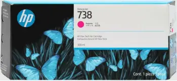 Kartrixh boje, HP, 738 (676M7A), 300 ml, origjinal, magenta