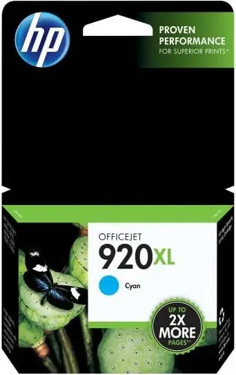 Kartrixh boje, HP, 920XL (CD972AE), rendiment i lartë, cyan