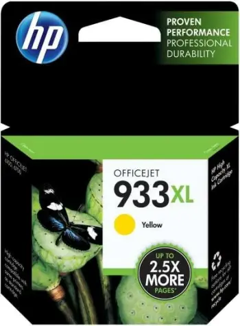 Kartush bojë, HP, 933XL (CN056AE), rendiment i lartë, i verdhë