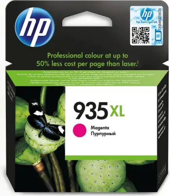 Kartush bojë, HP, 935XL C2P25AE, 9.5 ml 825 faqe, madhësi XL, magenta